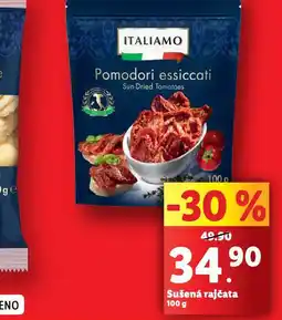 Lidl Sušená rajčata nabídka