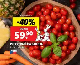 Lidl Rajčata cherry datlová nabídka