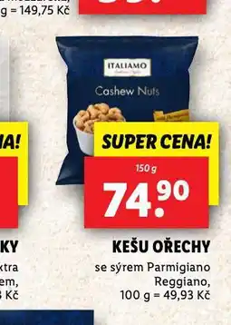 Lidl Kešu ořechy nabídka