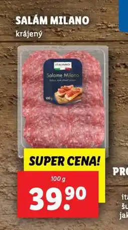 Lidl Salám milano nabídka