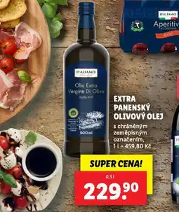 Lidl Extra panenský olivový olej nabídka
