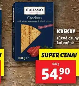 Lidl Krekry nabídka