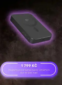 istyle MagSafe powerbanka Epico UltraPack Qi2 10 000 mAh nabídka