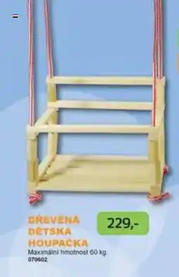 Dráčik DŘEVĚNÁ DĚTSKÁ HOUPAČKA nabídka