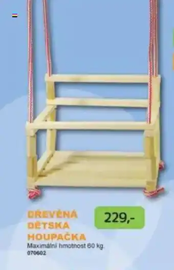 Dráčik DŘEVĚNÁ DĚTSKÁ HOUPAČKA nabídka
