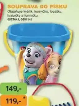 Dráčik SOUPRAVA DO PÍSKU nabídka