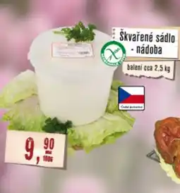 Maso Třebovle Škvařené sádlo - nádoba nabídka
