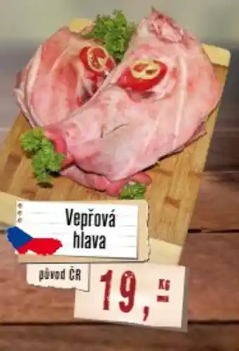 Maso Třebovle Vepřová hlava nabídka