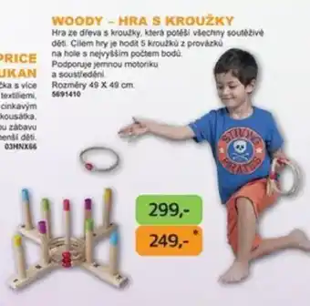 Dráčik WOODY - HRA S KROUŽKY nabídka