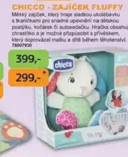 Dráčik CHICCO - ZAJÍČEK FLUFFY nabídka