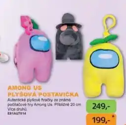 Dráčik AMONG US PLYŠOVÁ POSTAVIČKA nabídka