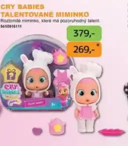 Dráčik CRY BABIES TALENTOVANÉ MIMINKO nabídka