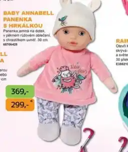 Dráčik BABY ANNABELL PANENKA S HRKÁLKOU nabídka