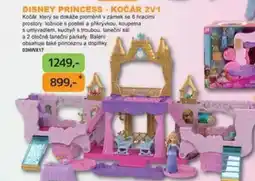 Dráčik DISNEY PRINCESS - KOČÁR 2V1 nabídka