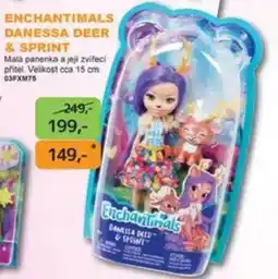 Dráčik ENCHANTIMALS DANESSA DEER & SPRINT nabídka