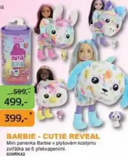 Dráčik BARBIE - CUTIE REVEAL nabídka