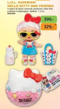 Dráčik L.O.L. SURPRISE! HELLO KITTY AND FRIENDS nabídka