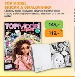 Dráčik TOP MODEL SKICÁK A OMALOVÁNKA nabídka