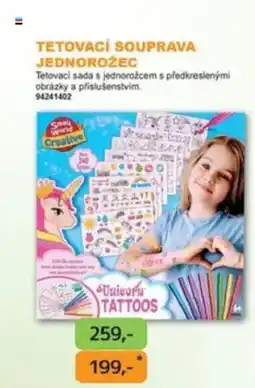 Dráčik TETOVACÍ SOUPRAVA JEDNOROŽEC nabídka