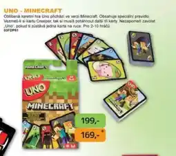 Dráčik UNO - MINECRAFT nabídka