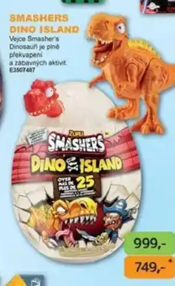 Dráčik SMASHERS DINO ISLAND Vejce Smasher's nabídka