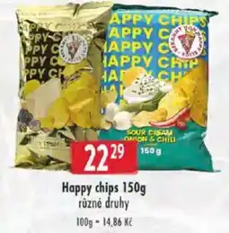 Astur&Qanto Happy chips nabídka