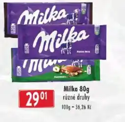 Astur&Qanto MILKA nabídka