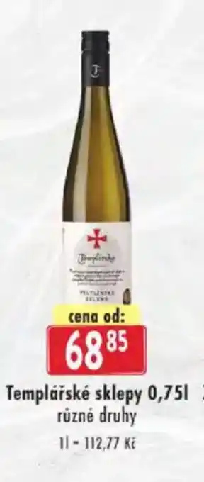 Astur&Qanto Templářské sklepy nabídka