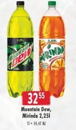 Astur&Qanto Mountain Dew, Mirinda nabídka