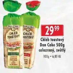 Astur&Qanto Chléb toustový Dan Cake celozrnný , světlý nabídka