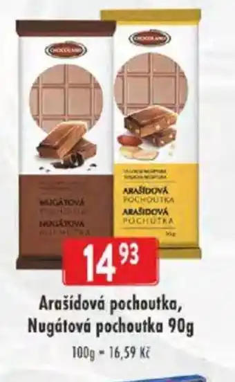 Astur&Qanto Arašídová pochoutka, Nugátová pochoutka nabídka