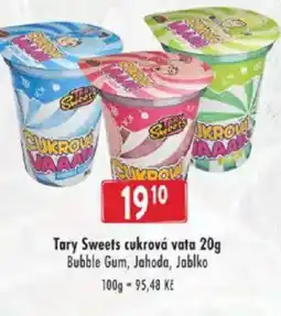 Astur&Qanto Tary Sweets cukrová vata nabídka