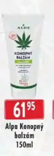 Astur&Qanto Alpa Konopný balzám nabídka