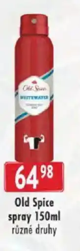Astur&Qanto Old Spice spray nabídka