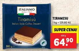 Lidl Tiramisu nabídka
