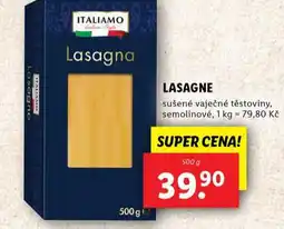 Lidl Lasagne nabídka