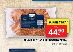 Lidl Jemné pečivo z listového těsta nabídka