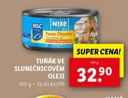 Lidl Tuňák ve slunečnicovém oleji nabídka