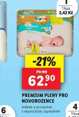 Lidl Pleny pro novorozence nabídka