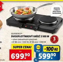 Lidl Dvouplotýnkový vařič nabídka