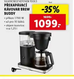 Lidl Překapávací kávovar nabídka