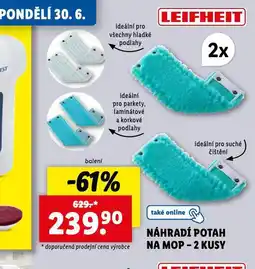 Lidl Náhradní potah na mop nabídka