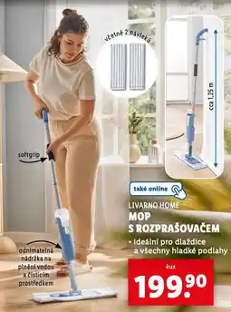 Lidl Mop s rozprašovačem nabídka