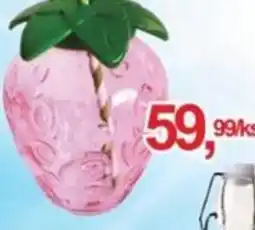 TEMPO Sklenice Mason tvar jahoda, s brčkem nabídka