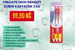 Drogeo Colgate high density o zubní kartáček nabídka
