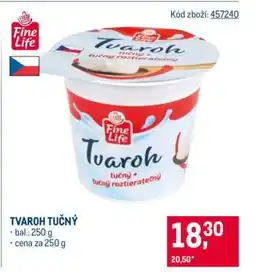 Makro Tvaroh tučný nabídka