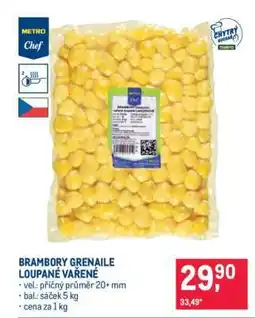 Makro BRAMBORY GRENAILE LOUPANÉ VAŘENÉ nabídka