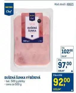 Makro Dušená šunka výběrová nabídka