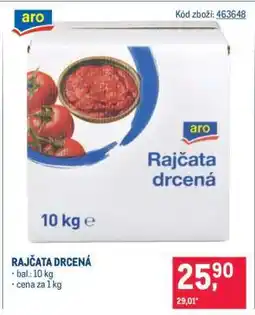 Makro Rajčata drcená nabídka
