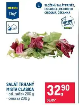 Makro Salát trhaný „Mista clasica“ nabídka
